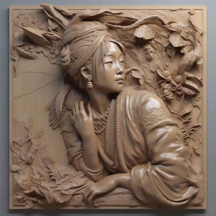 نموذج ثلاثي الأبعاد لآلة CNC 3D Art 